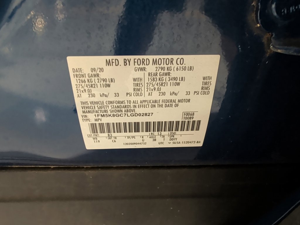 Used 2020 Ford Explorer ST w/ ST Street Pack AWD/4WD image 16