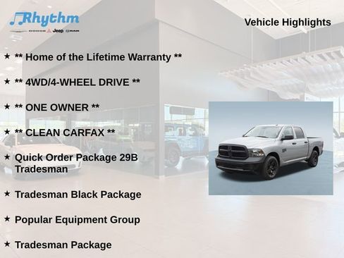 Certified 2023 RAM 1500 Tradesman w/ Popular Equipment Group AWD/4WD image 5