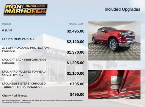 Used 2022 Chevrolet Silverado 1500 LTZ w/ LTZ Premium Package AWD/4WD image 6