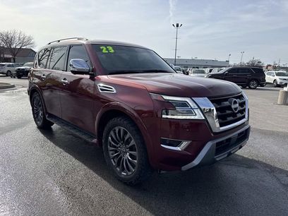 Used 2023 Nissan Armada Platinum w/ Captain's Chairs Package