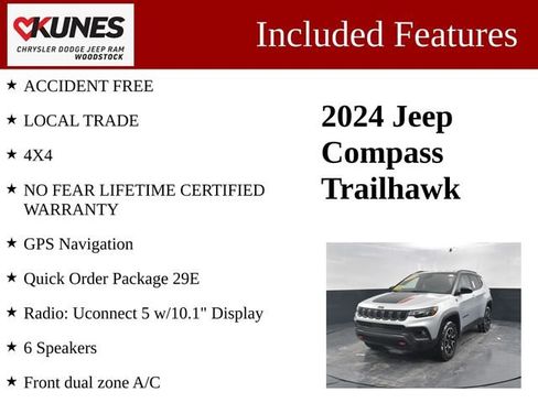 Used 2024 Jeep Compass Trailhawk image 3