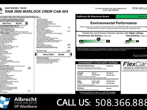 New 2026 RAM 2500 Warlock AWD/4WD image 26