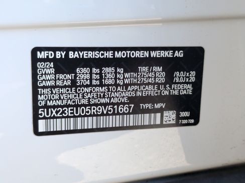 Certified 2024 BMW X5 xDrive40i w/ Premium Package image 44