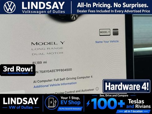 Used 2023 Tesla Model Y Long Range AWD/4WD image 19