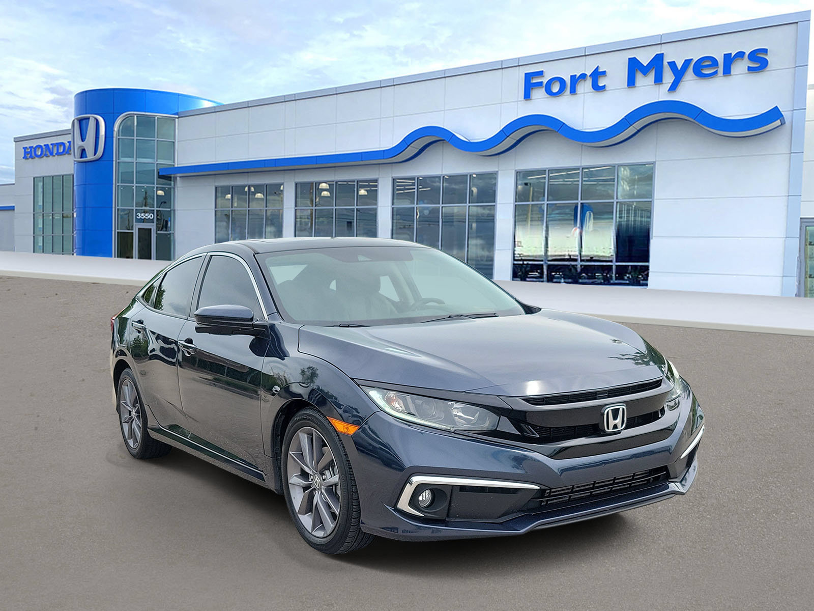 Used 2019 Honda Civic EX image 1