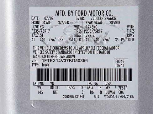 Used 2007 Ford F150 XLT image 47