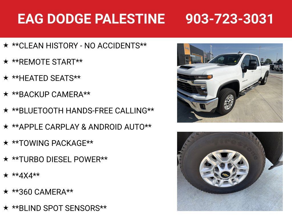 Used 2025 Chevrolet Silverado 2500 LT w/ Safety Package AWD/4WD image 4