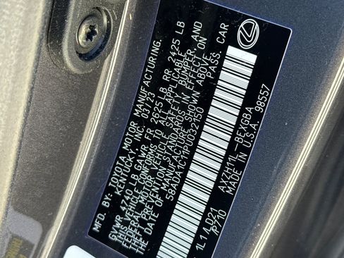 Used 2023 Lexus ES 300h w/ Premium Package FWD image 29
