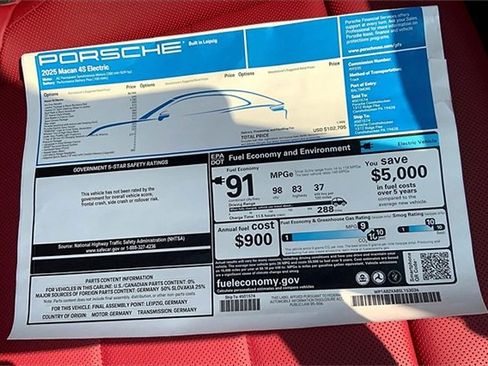 New 2025 Porsche Macan 4S Electric image 39