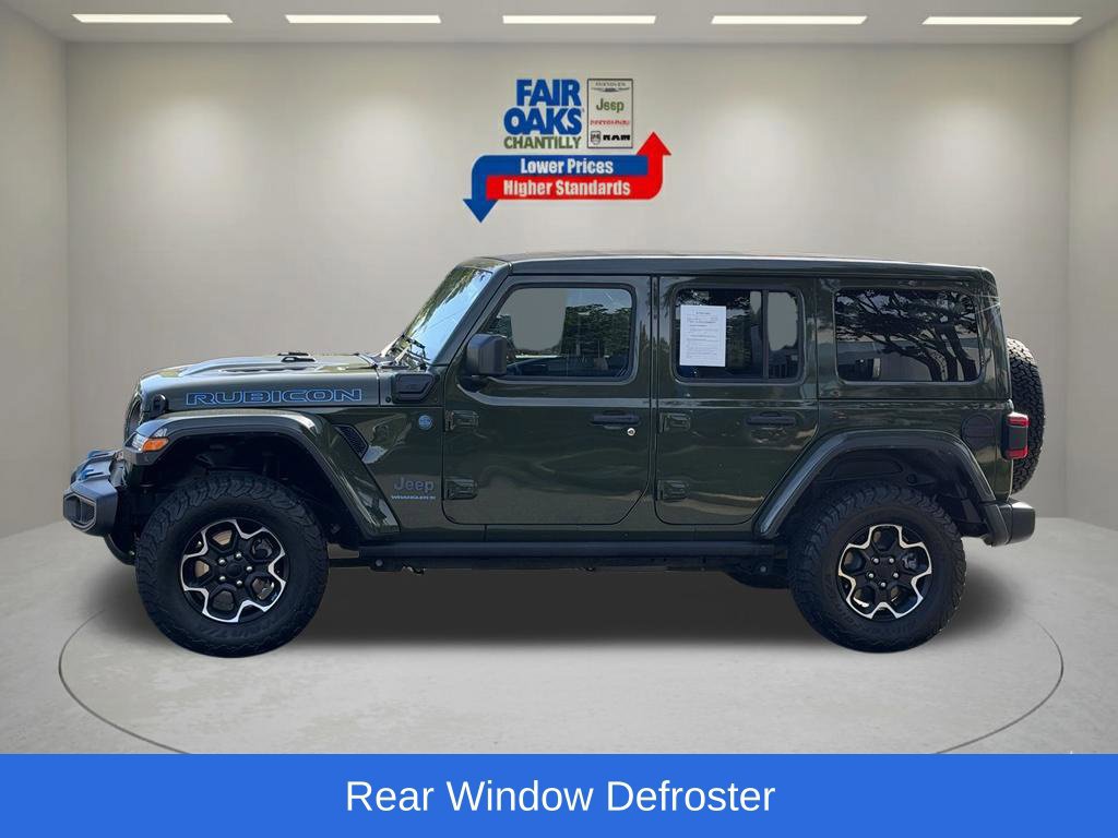 Certified 2023 Jeep Wrangler Unlimited Rubicon 4xe w/ Cold Weather Group AWD/4WD image 12