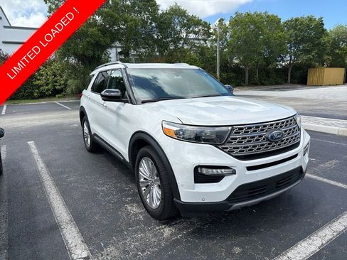Used 2023 Ford Explorer Limited w/ Equipment Group 301A RWD image 1