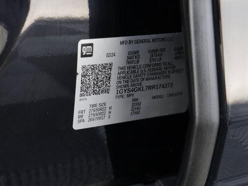 Used 2024 Cadillac Escalade Sport Platinum w/ LPO, ONYX Package image 29