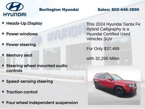 Used 2024 Hyundai Santa Fe Calligraphy AWD/4WD image 13