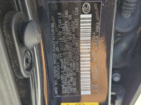 Used 2017 Lexus ES 350 w/ Premium Package FWD image 30