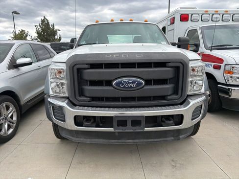 Used 2015 Ford F550 4x4 Crew Cab Super Duty w/ Power Equipment Group image 2