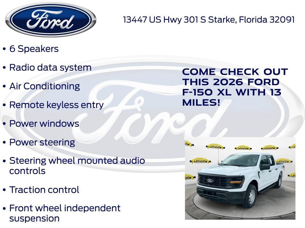 New 2026 Ford F150 XL AWD/4WD image 20