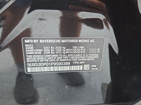 Used 2023 BMW X3 xDrive30i w/ Premium Package AWD/4WD image 21