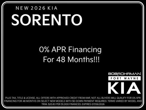 New 2026 Kia Sorento S FWD image 4