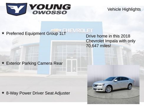 Used 2018 Chevrolet Impala LT image 7