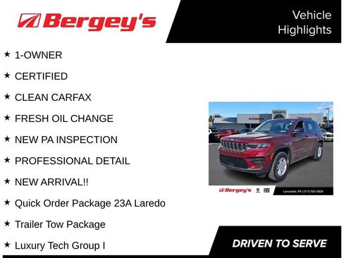 Used 2025 Jeep Grand Cherokee Laredo w/ Luxury Tech Group I AWD/4WD image 5