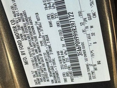 Used 2017 Ford Fusion SE w/ Fusion SE Technology Package image 31