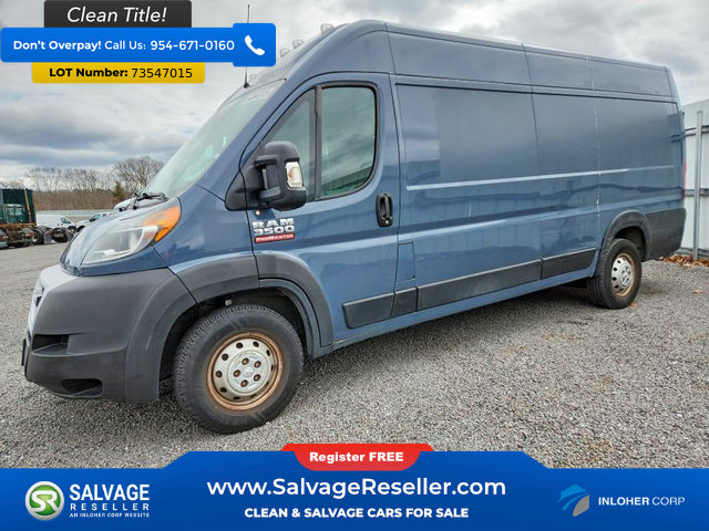 Used 2020 RAM ProMaster 3500 FWD image 1