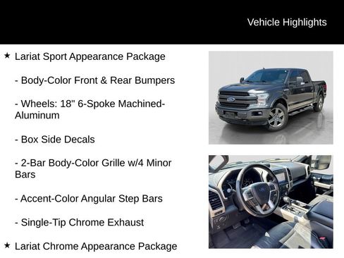 Used 2020 Ford F150 Lariat w/ Equipment Group 502A Luxury AWD/4WD image 21