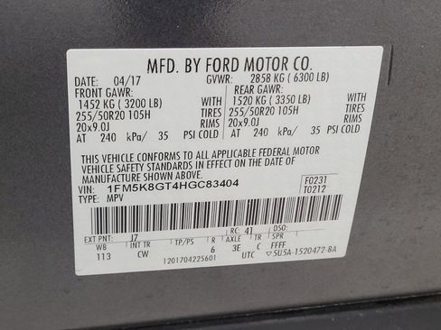 Used 2017 Ford Explorer Sport image 33