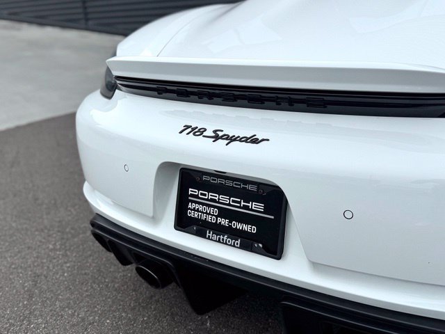 Certified 2021 Porsche 718 Boxster Spyder w/ Light Design Package RWD image 38