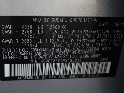 Used 2023 Subaru Outback Premium AWD/4WD image 49