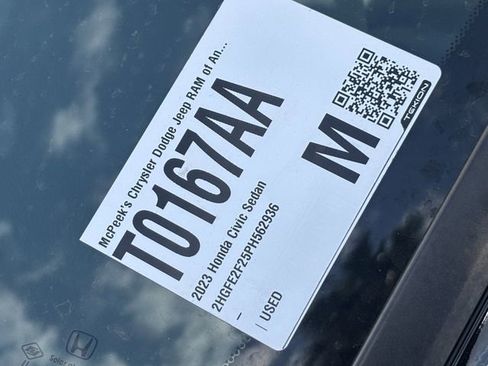 Used 2023 Honda Civic LX image 9