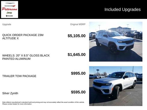 New 2025 Jeep Grand Cherokee Altitude image 13