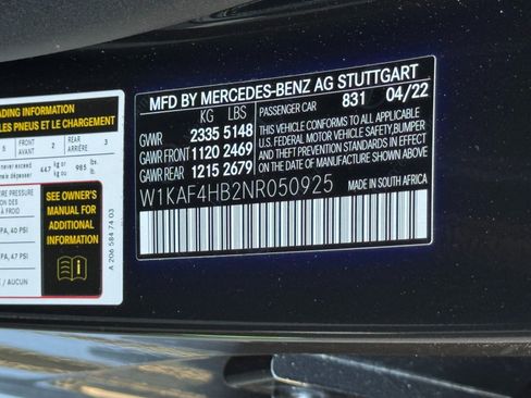 Used 2022 Mercedes-Benz C 300 4MATIC Sedan w/ Exclusive Trim Package image 46