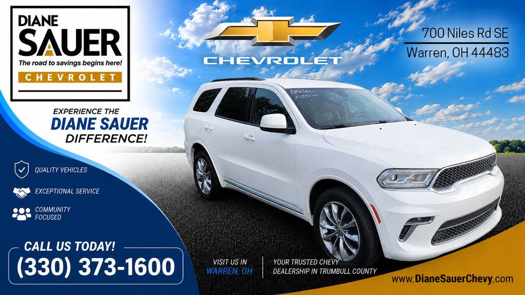 Used 2021 Dodge Durango SXT AWD/4WD image 1