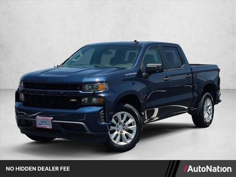 Used 2021 Chevrolet Silverado 1500 Custom RWD image 1