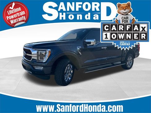 Used 2022 Ford F150 Platinum w/ Equipment Group 701A High image 1
