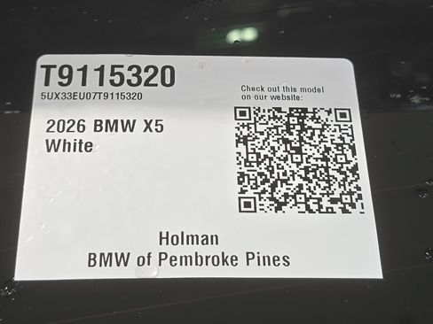 Certified 2026 BMW X5 M60i AWD/4WD image 25