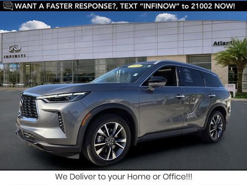 Certified 2023 INFINITI QX60 Luxe w/ Cargo Package FWD image 1