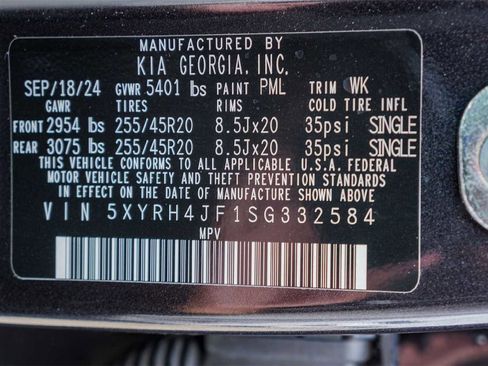 Used 2025 Kia Sorento EX image 30