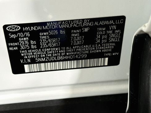 Used 2017 Hyundai Santa Fe Sport AWD/4WD image 39