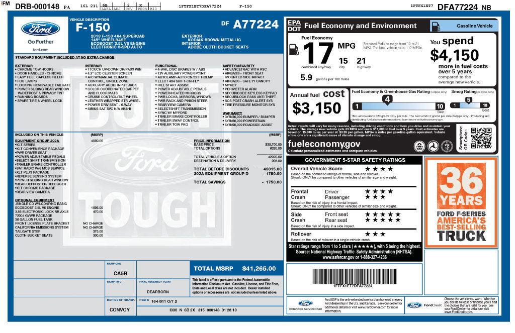 Used 2013 Ford F150 XLT w/ Luxury Equipment Group AWD/4WD image 9
