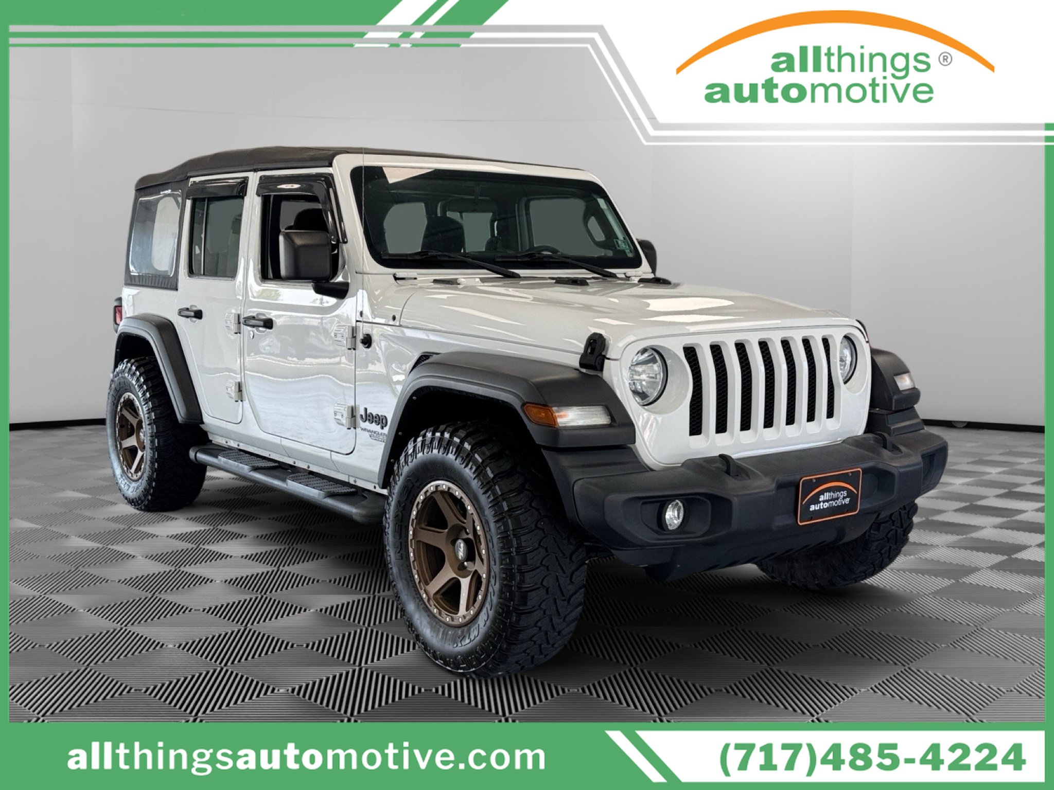 Used 2021 Jeep Wrangler Unlimited Sport AWD/4WD image 1