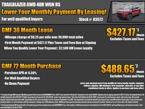 New 2026 Chevrolet TrailBlazer RS w/ Driver Confidence Package AWD/4WD image 2