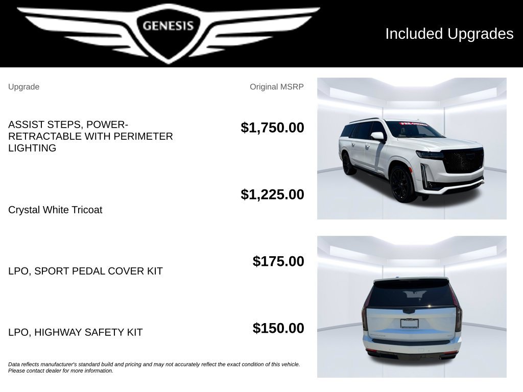 Used 2024 Cadillac Escalade ESV Sport Platinum AWD/4WD image 2