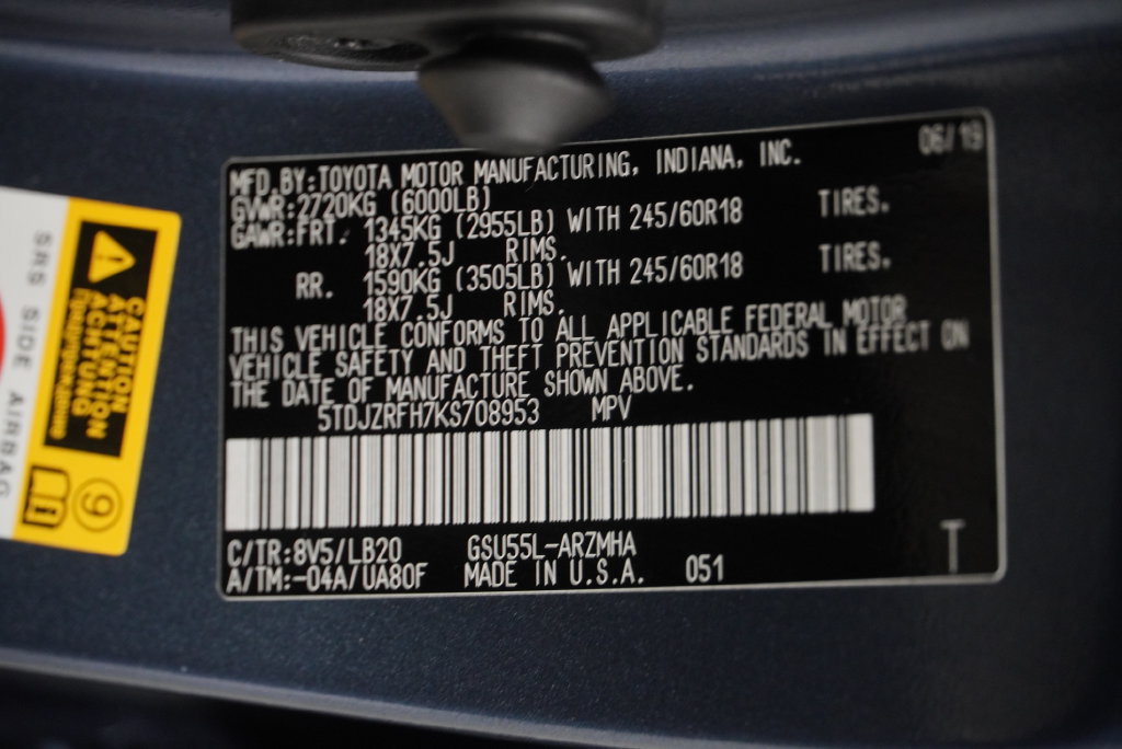 Used 2019 Toyota Highlander XLE AWD/4WD image 47