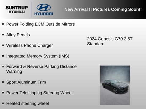 Used 2024 Genesis G70 2.5T w/ Sport Prestige Package AWD/4WD image 10