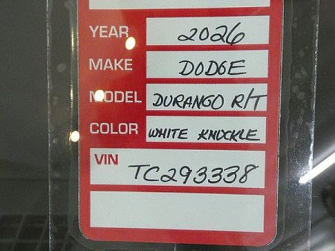 New 2026 Dodge Durango R/T AWD/4WD image 31
