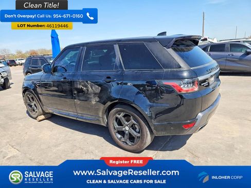 Used 2018 Land Rover Range Rover Sport HSE image 3