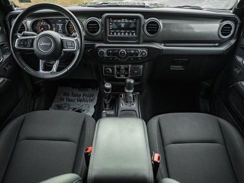 Used 2021 Jeep Wrangler Unlimited Sahara w/ LED Lighting Group AWD/4WD image 3