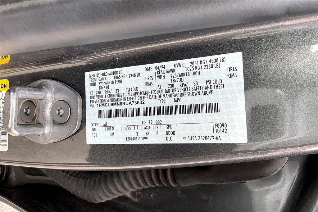 Used 2024 Ford Escape ST-Line AWD/4WD image 18